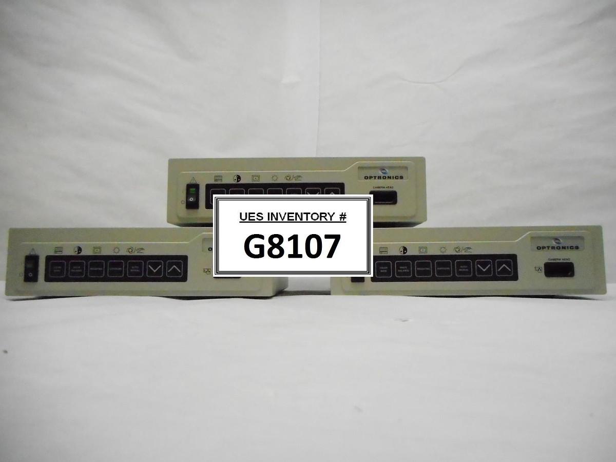 Used Optronics 60670 DEI-750 NTSC CE Camera Controller Reseller Lot of 3 Used Working