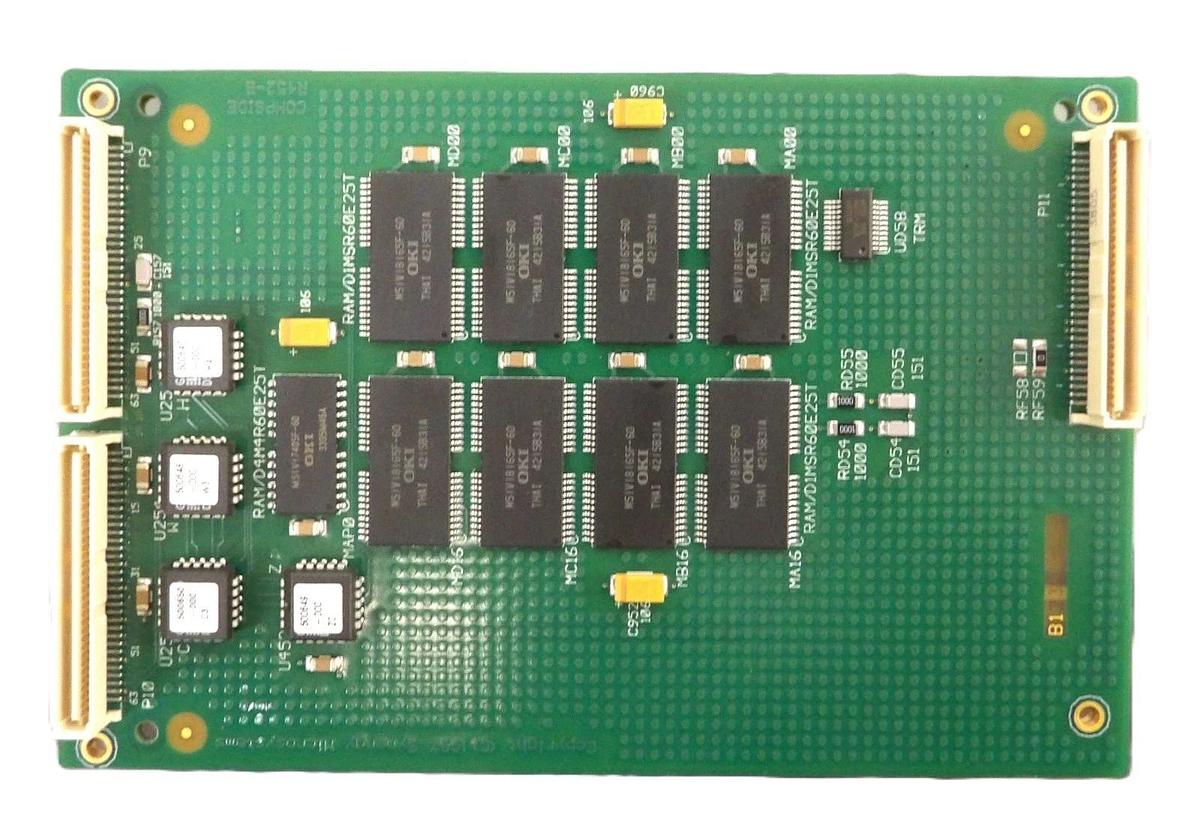 Used Synergy Microsystems 902038-000 VME PCB R452-B Daughterboard V452-D Working