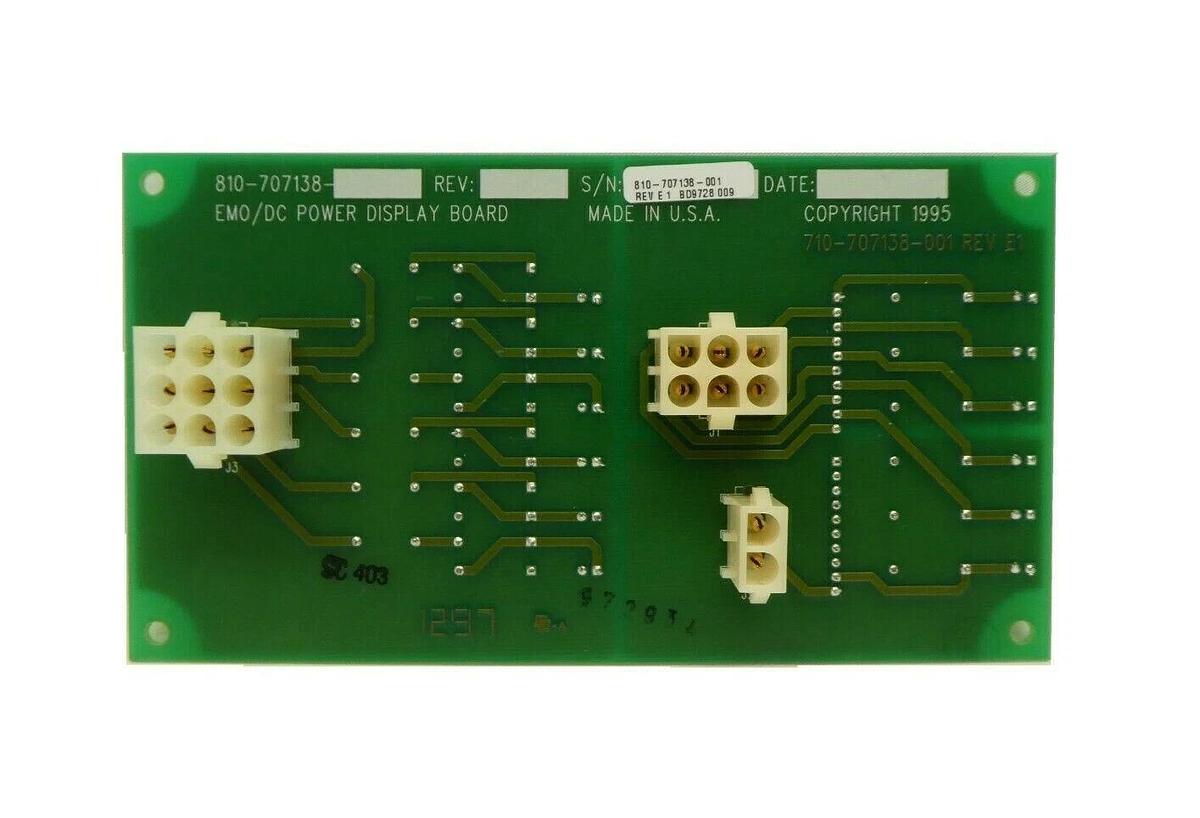Used Lam Research 810-707138-001 EMO/DC Power Display Board PCB Continuum Spare