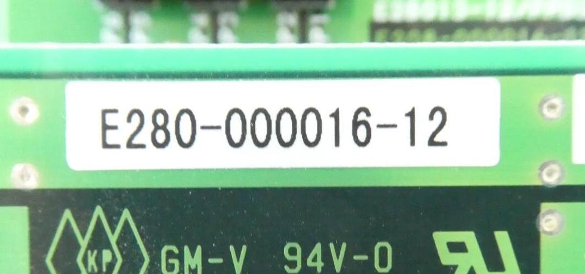 Used TEL Tokyo Electron E280-000016-12 FDP3 Display PCB Card Working Surplus