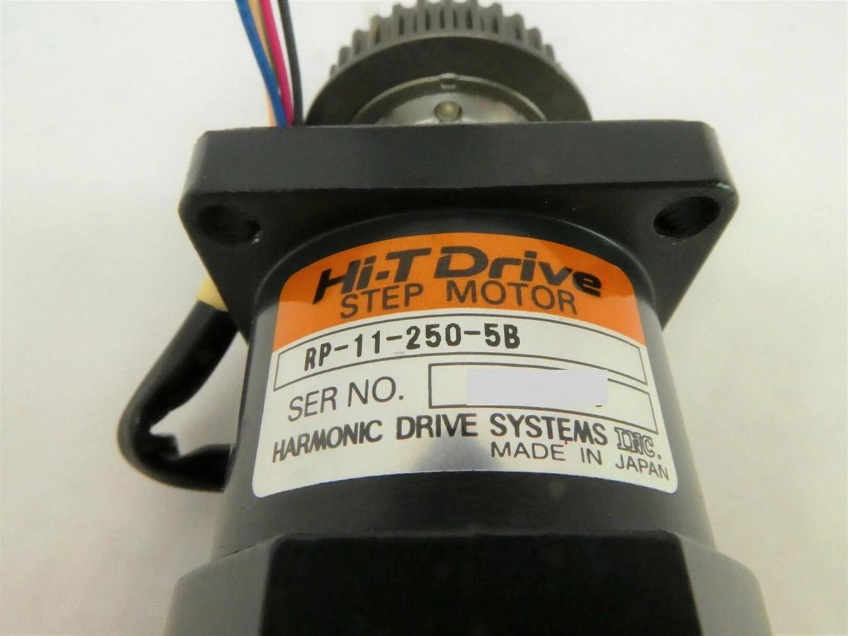 Used Harmonic Drive RP-11-250-5B Hi-T Drive Step Motor PH544-NB-C2 Nikon NSR Working