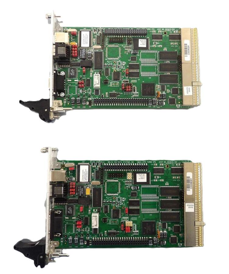 Used Delta Tau 603625-104 UMAC-CPCI Turbo CPU PCB Card AMAT 0190-26873 Lot of 2