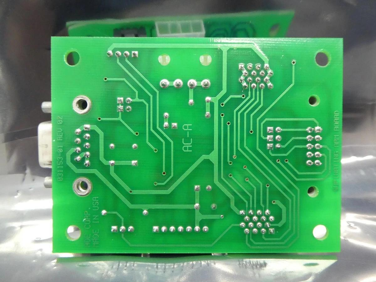 Used ADE Corporation 031154-01 Supinating Arm Board PCB 031153-01 Used Working