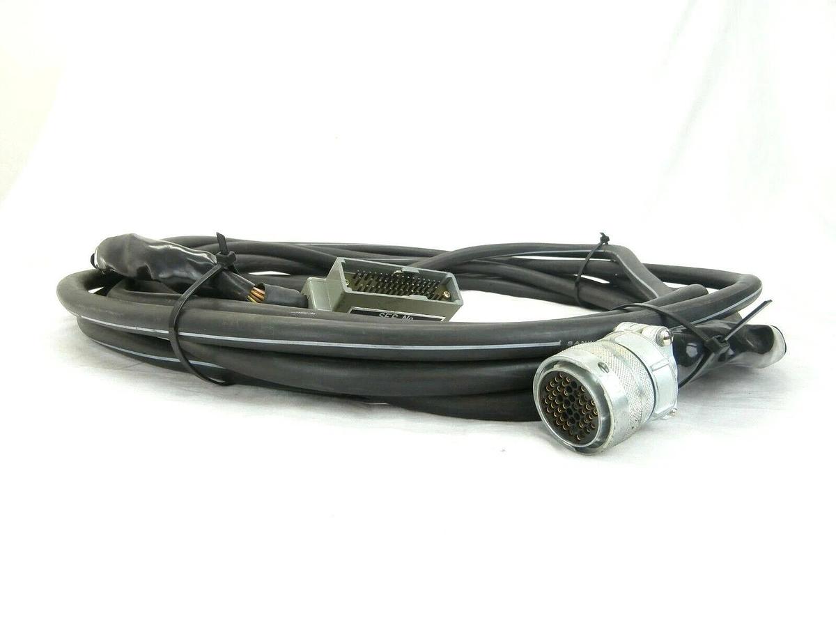 Used Seiko Seiki RN10880-01 4/4 TMP Turbomolecular Pump Cable 32 Foot 10M Working