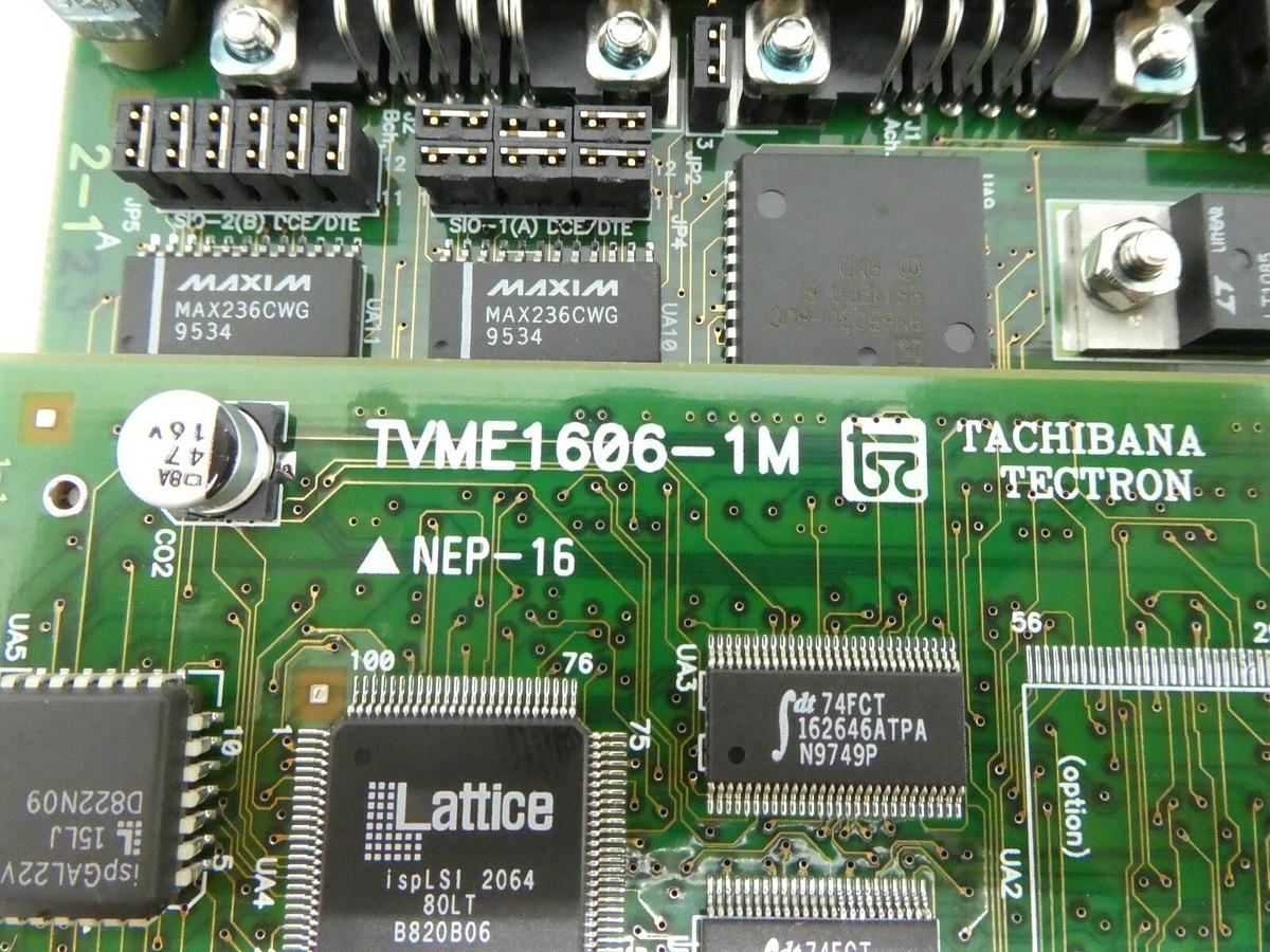 Used Tachibana Tectron TVME1606 Processor PCB Card JEOL JWS-2000 SEM Working Spare