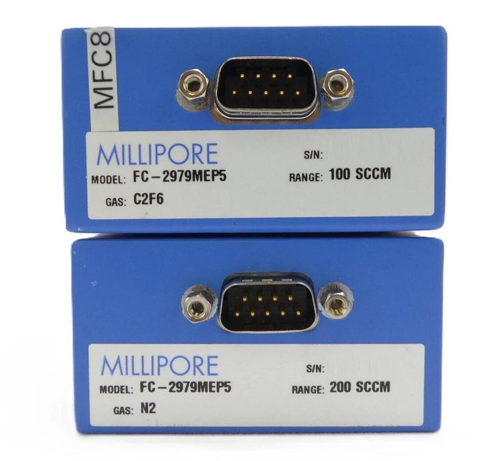 Used Millipore Mykrolis FC-2979MEP5 Mass Flow Controller MFC Reseller Lot of 14 Spare