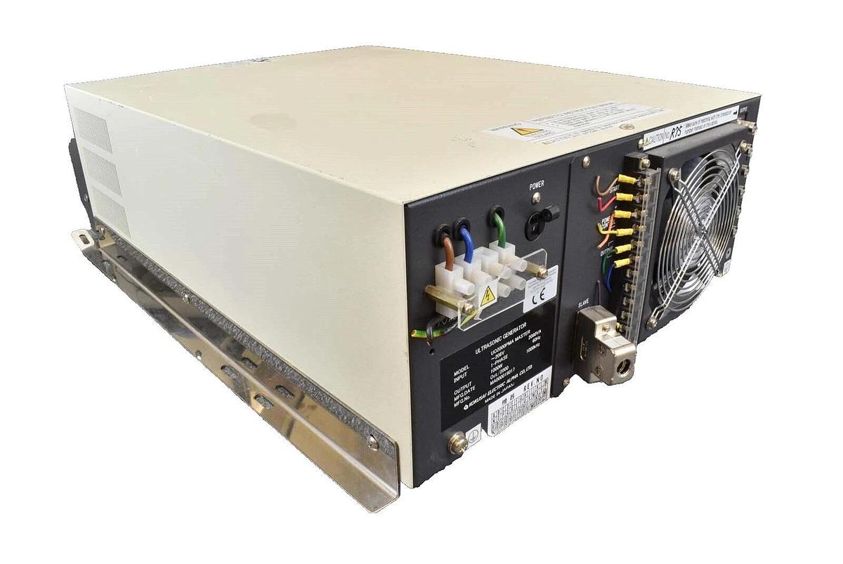 Used Kokusai UO2000PMA MASTER Mikro Sonic Ultrasonic Generator 1000W Spare Surplus