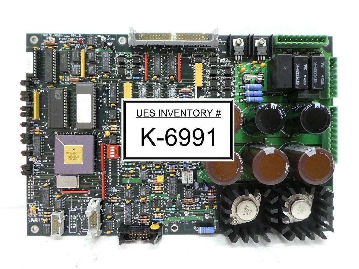 Used SVG Silicon Valley Group 99-80268-01 System Power Supply PCB Rev. E 90S Working