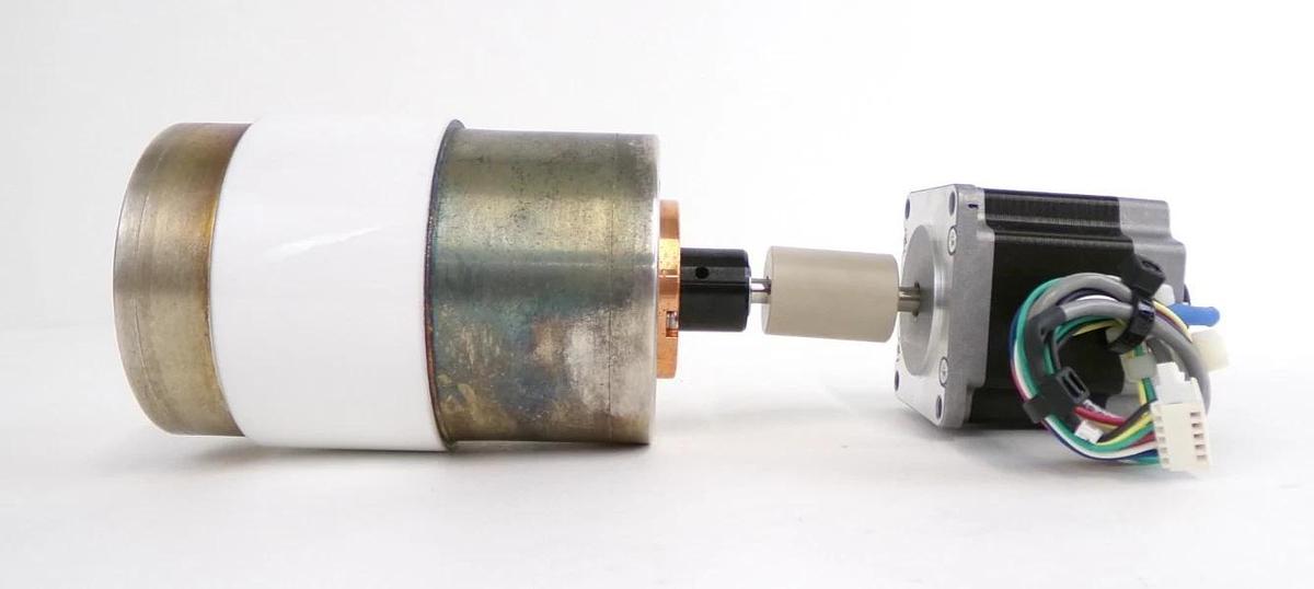 Used Meiden 12910008 12910009 Variable Vacuum Capacitor Lot of 2 Working