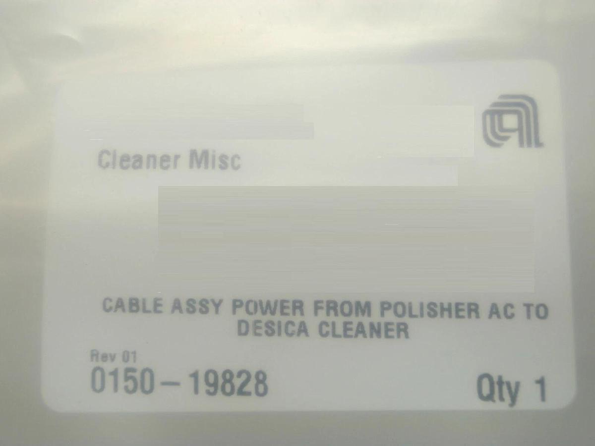 Used AMAT Applied Materials 0150-19828 Cable Assembly Polisher to Desica Cleaner New