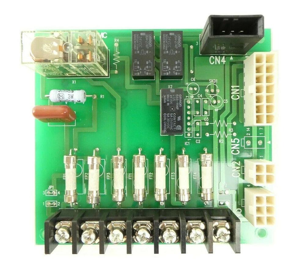 Used SMC P49722011 Fuse Interface Module PCB Rudolph F30 TEL Tokyo Electron Spare