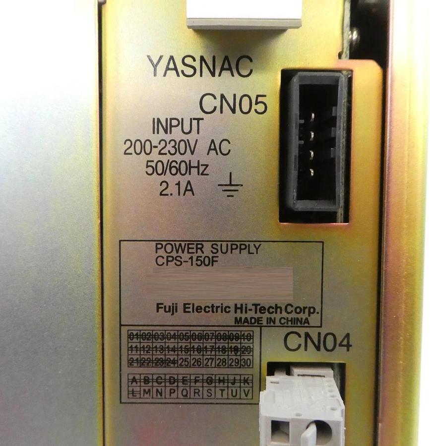 Used Yaskawa Electric JZNC-XRK01D-1 Motoman Robot Controller XCP01C YASNAC Working