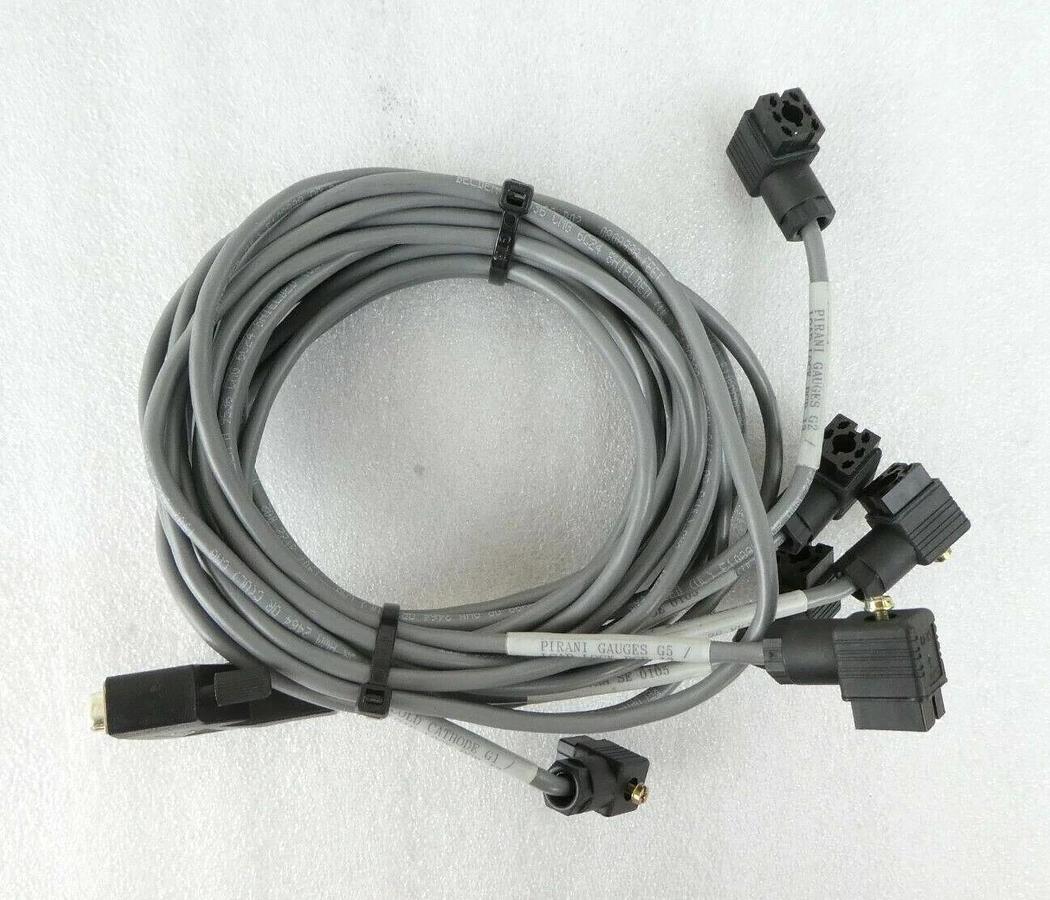 Used Pfeiffer PTR26750A Pirani Gauge TPR265 Lot of 4 KLA-Tencor 200-20613-000 Working