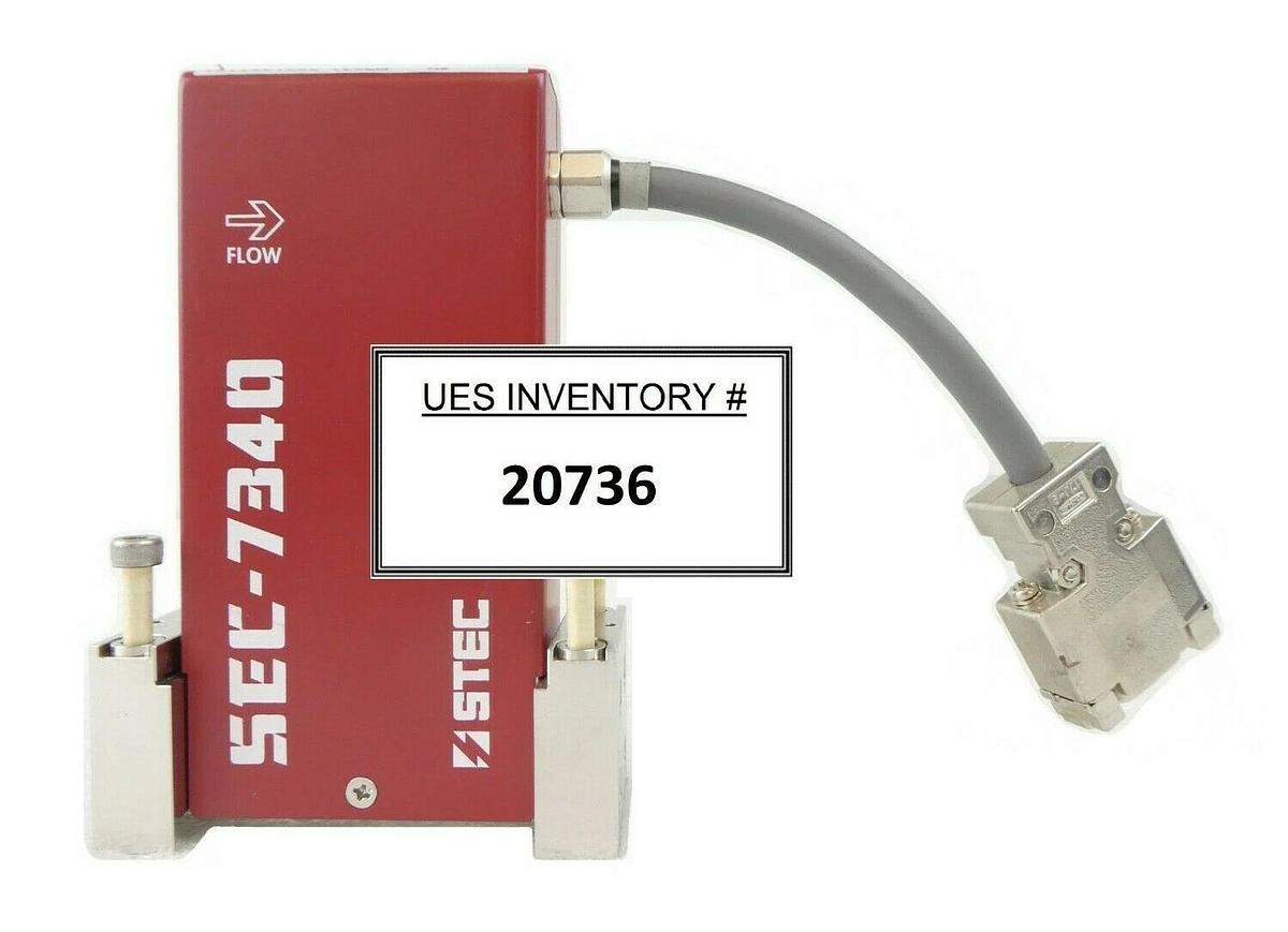 Used STEC SEC-7350BM Mass Flow Controller MFC 10 SLM N2 KLA-Tencor eS31 Surplus Spare