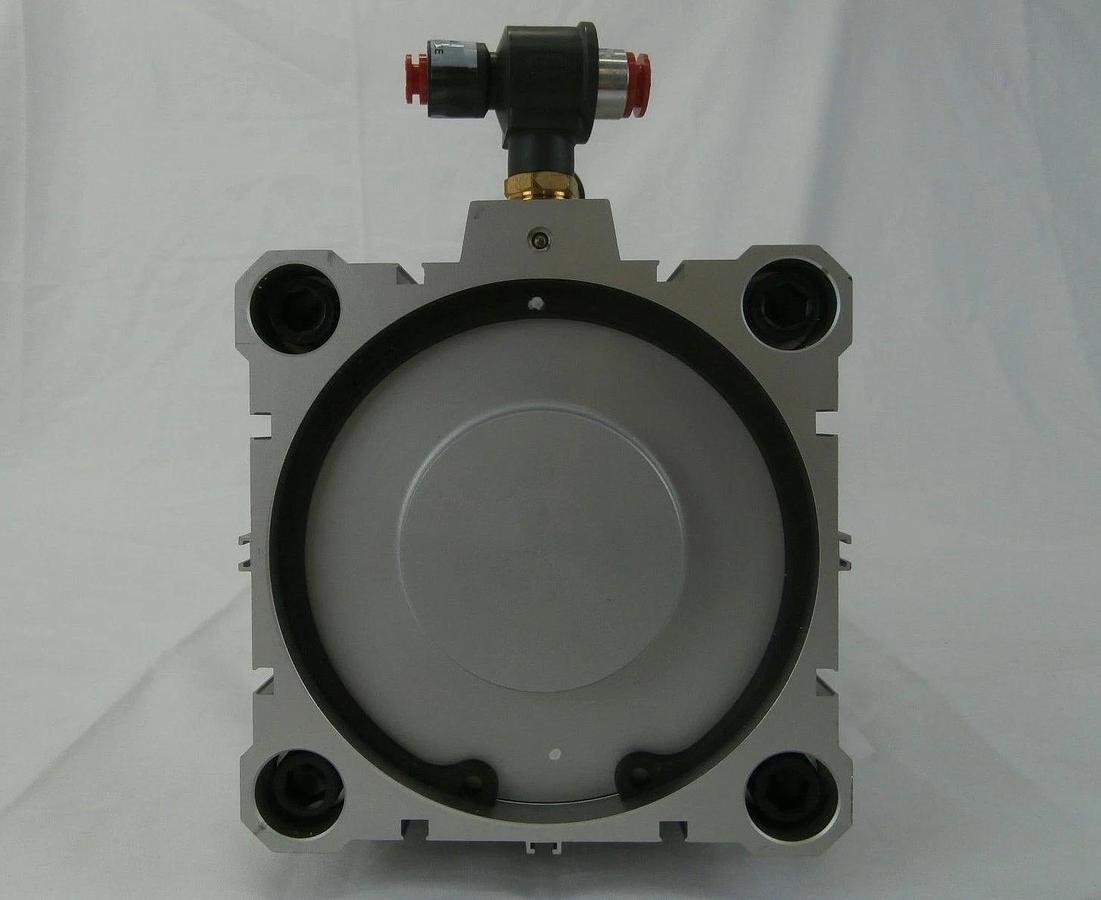 Used SMC US13394 Slit Valve Pneumatic Cylinder 3020-00077 with Gate AMAT 0040-41892