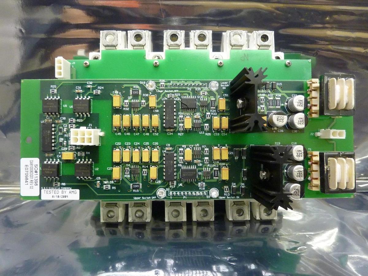 Used S&C Electric DA810001DG01 IGBT Gate Resistor Board PCB DA810006DG01 Used Working
