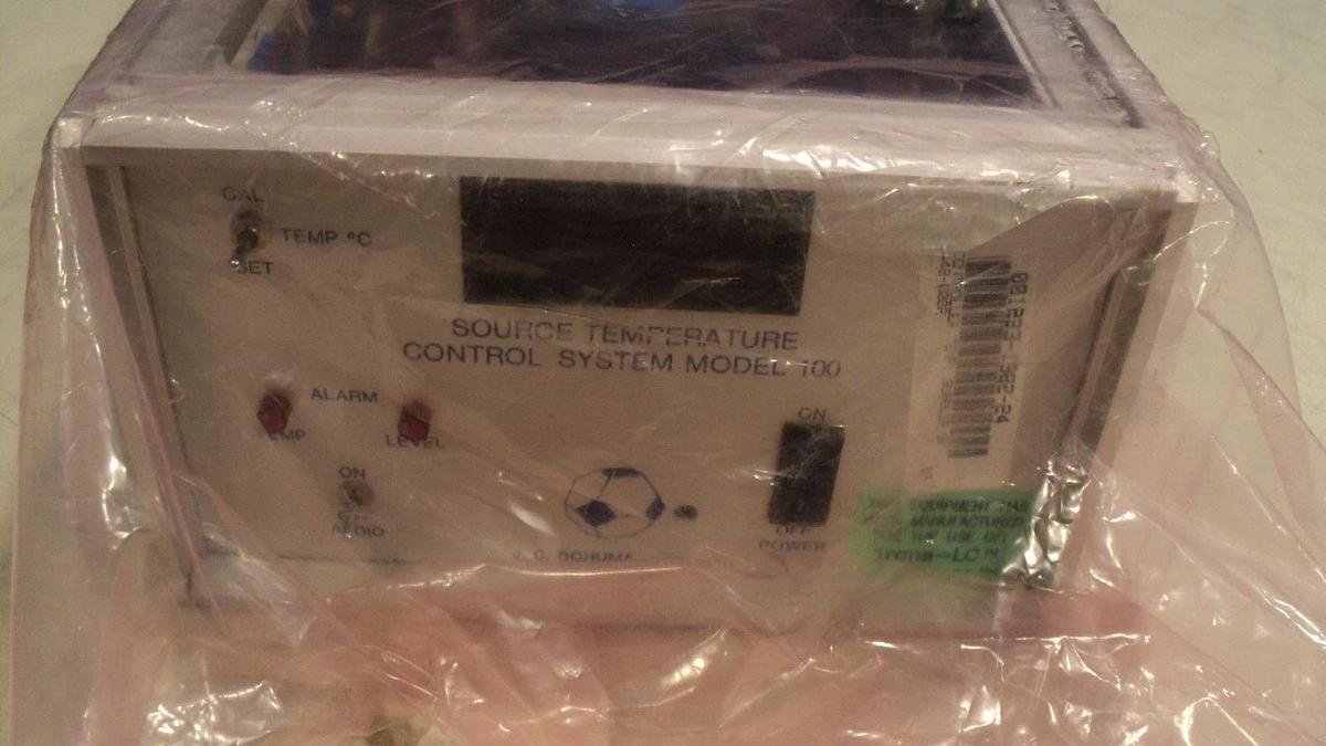 Used J.C. Schumacher 1443-0100-D Source Temperature Control TCU 100 Used Working