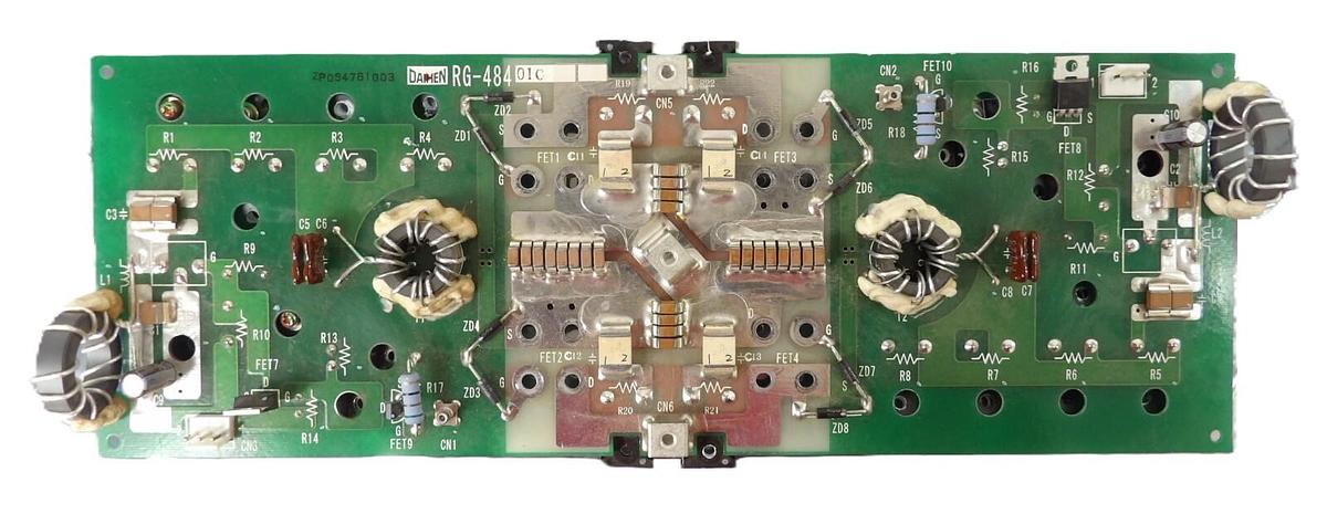 Used Daihen RG-484 RF Generator Interface PCB WGA-50E-V Working Surplus