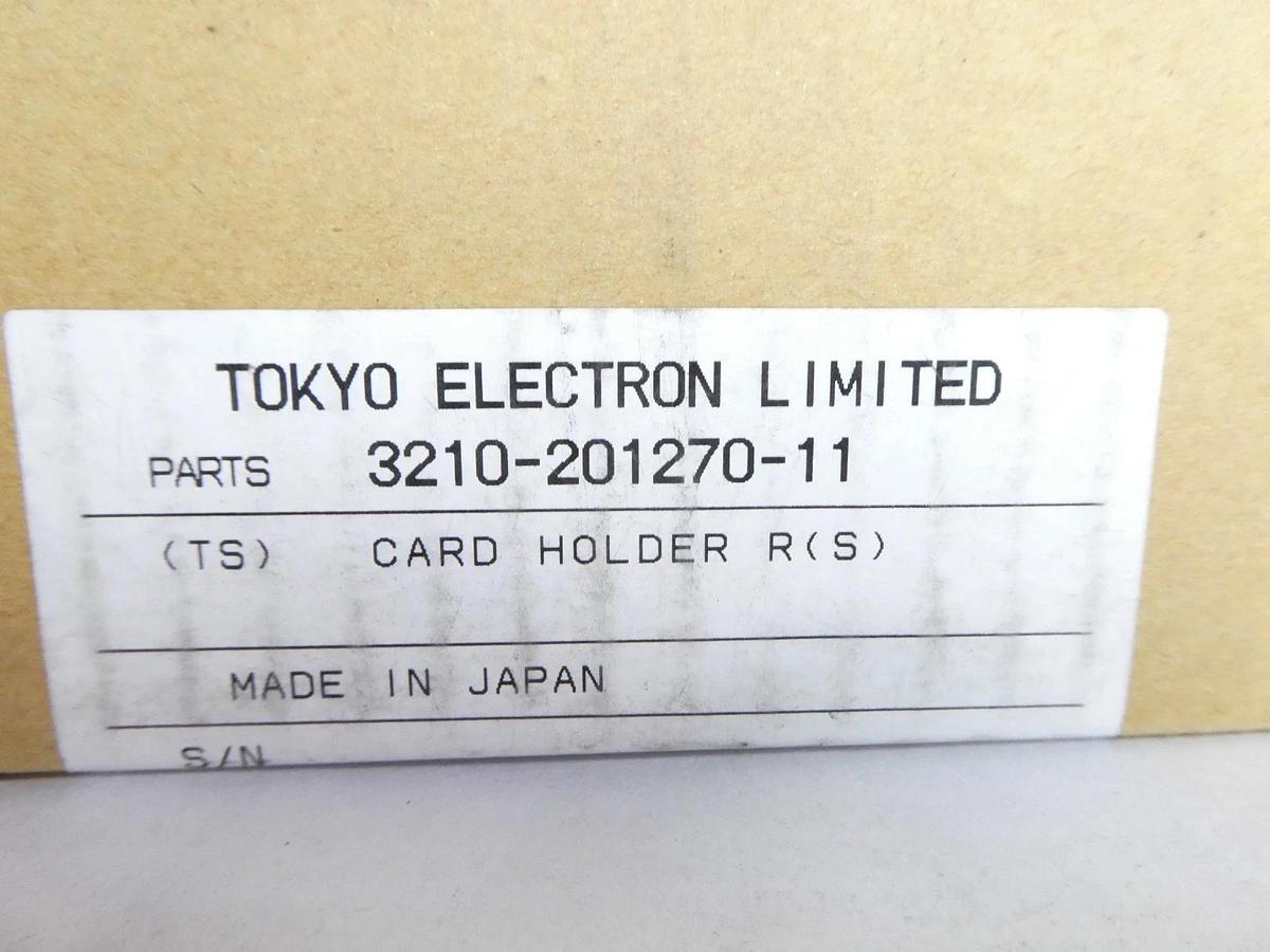 Used TEL Tokyo Electron 3210-201270-11 (TS) Card Holder R (S) Used Working