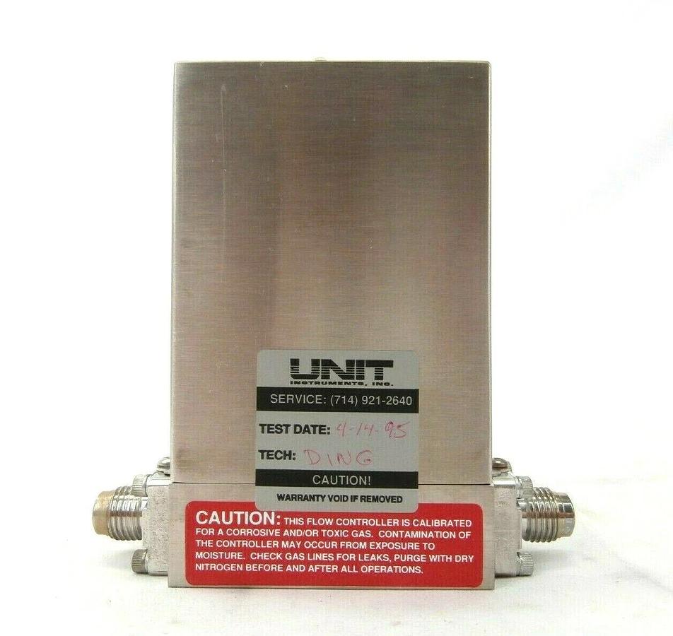 Used UNIT Instruments UFC-8160 Mass Flow Controller MFC 200 SCCM HI Working Spare