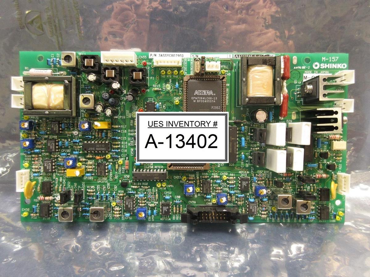 Used Shinko Electric 3ASSYC807903 Processor Board PCB M-COM2A M-157 Used Working