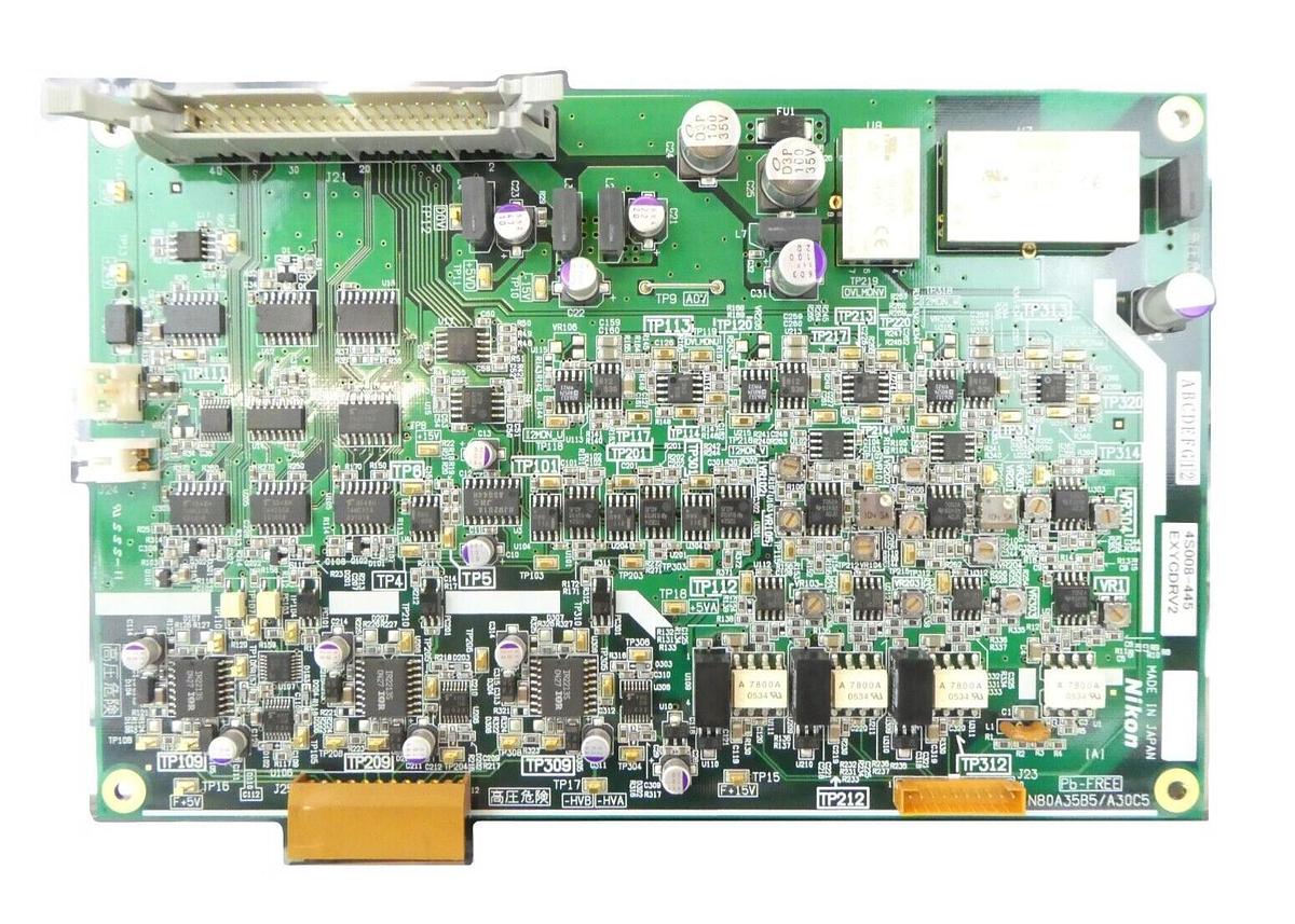 Used Nikon 4S008-445 Driver Board EXYCDRV2 PCB EXYC-R Amplifier Working Surplus