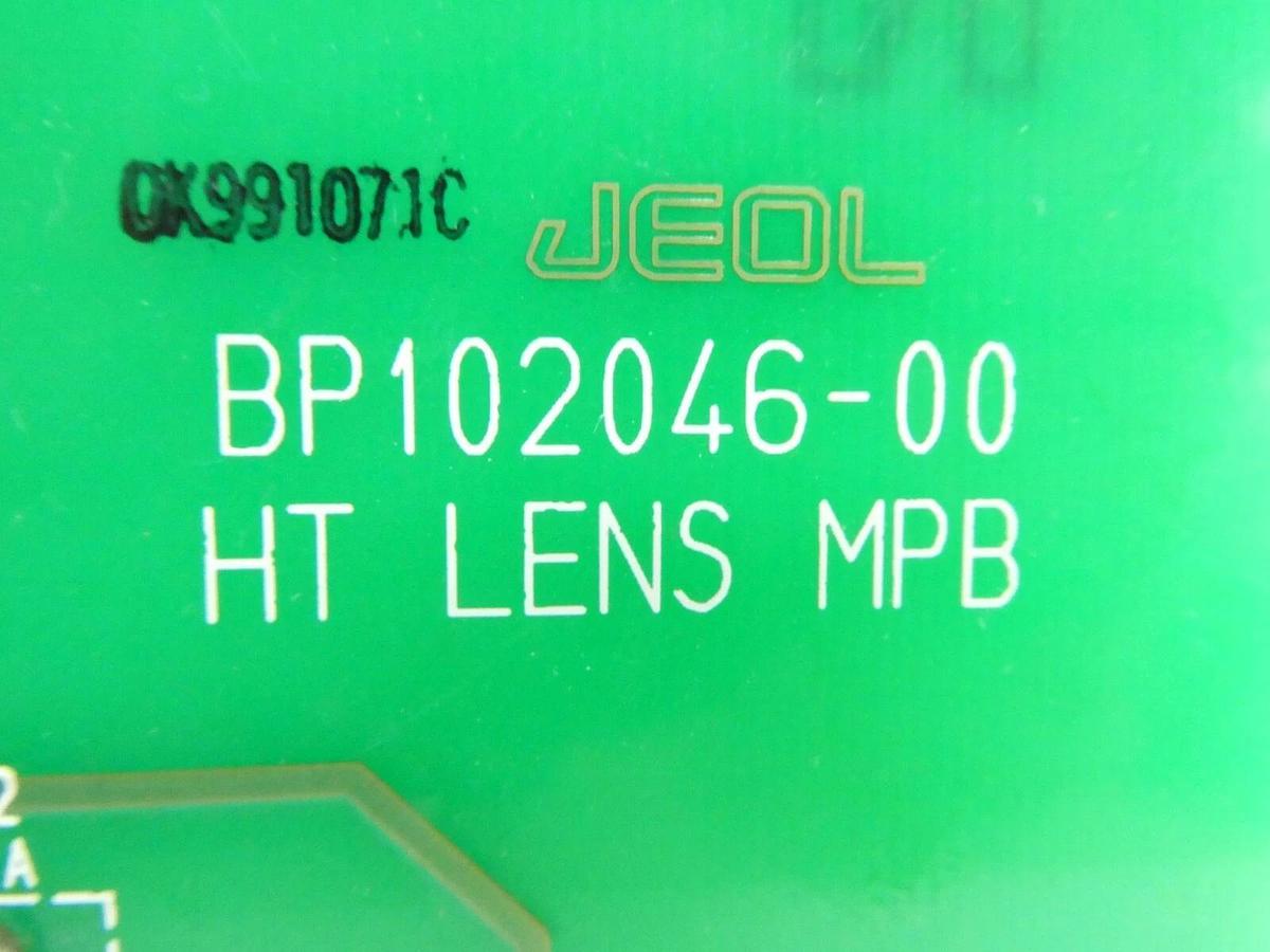 Used JEOL BP102046-00 Backplane Board PCB HT LENS MPB JWS-2000 SEM Working Spare