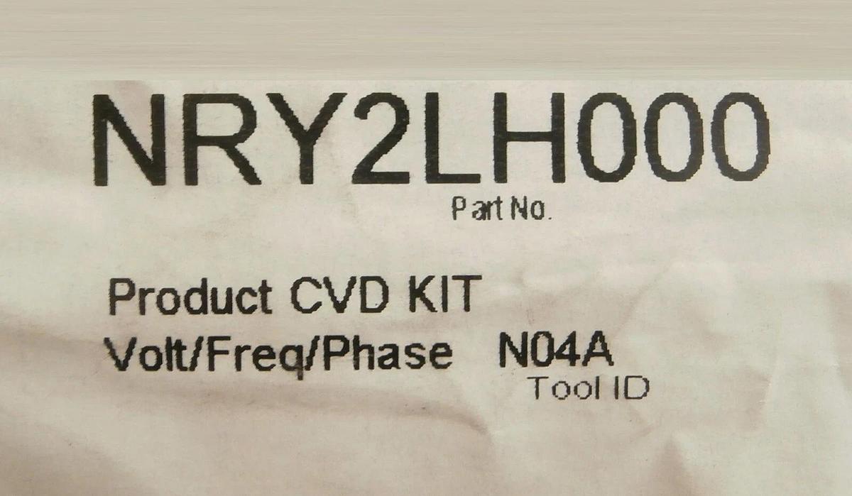 Edwards NRY2LH000 CVD Kit Y04210761 1-4 Inlet Crown Y14109004 TMS Zenith 1 New