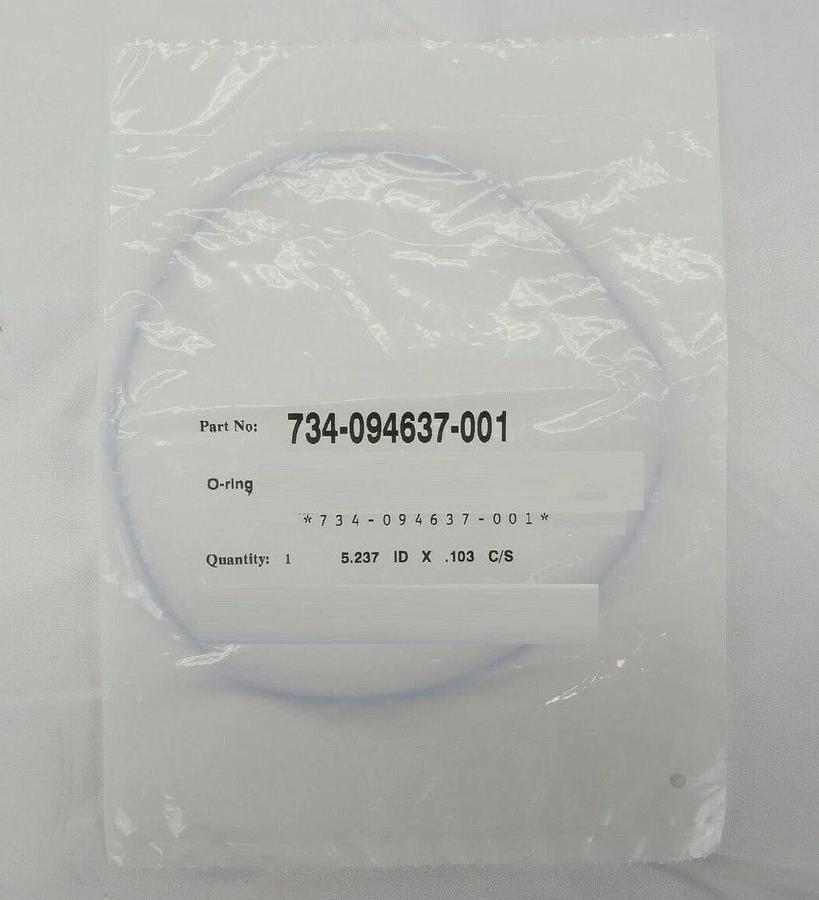 Lam Research 734-094637-001 Quartz Window O-Ring Reseller Lot of 5 New