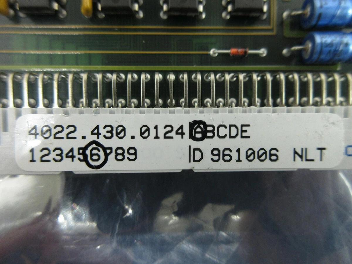 Used ASML 4022.430.0124 Wafer Handler Control PCB Card PAS 5000/2500 Used Working
