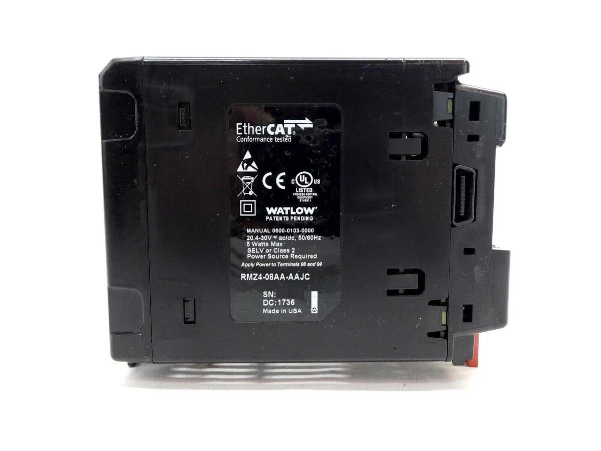 Used Watlow RMZ4-08AA-AAJC PLC EtherCAT Temperature Controller 0195-13734 Working