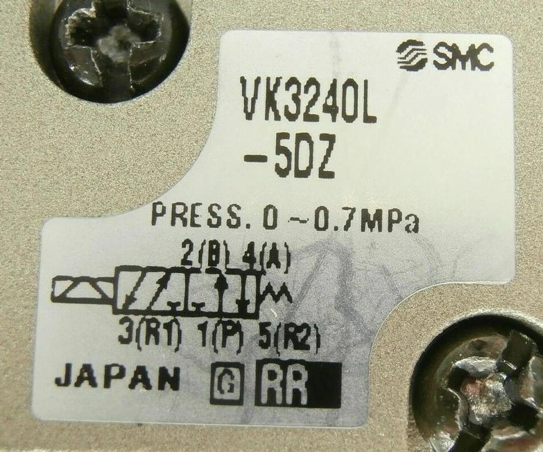 Used VAT 0200X-CA44 Pneumatic Slit Valve Unmarked Plasma-Therm Clusterlock Spare