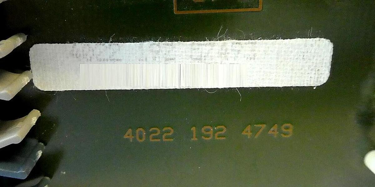 Used ASML 4022 193 57495 Power Distribution PCB 4022 192 4749 Working Surplus