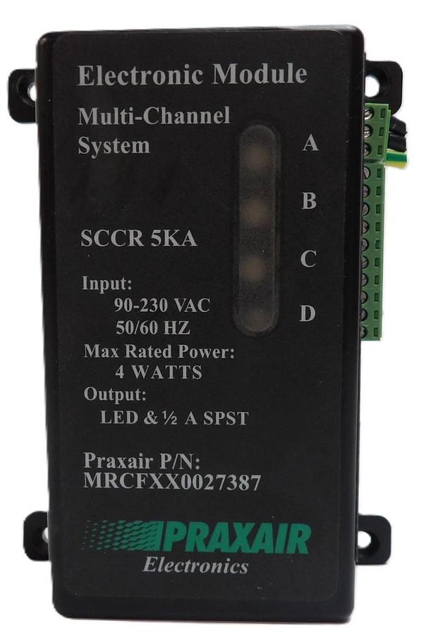 Used Praxair Electronics MRCFXX0027387 SCCR 5KA Module Lot of 4 Working Surplus