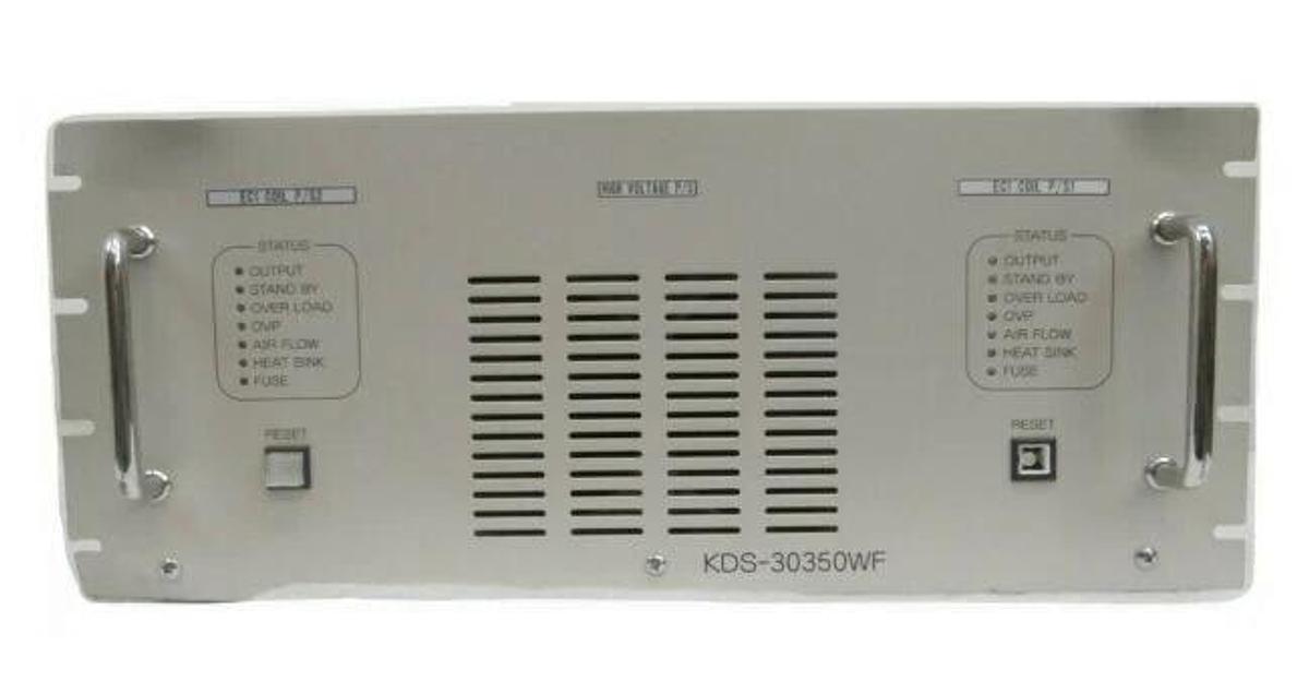 Used Kyoto Denkiki KDS-30350WF Dual Output DC Power Supply Hitachi M-712E Working