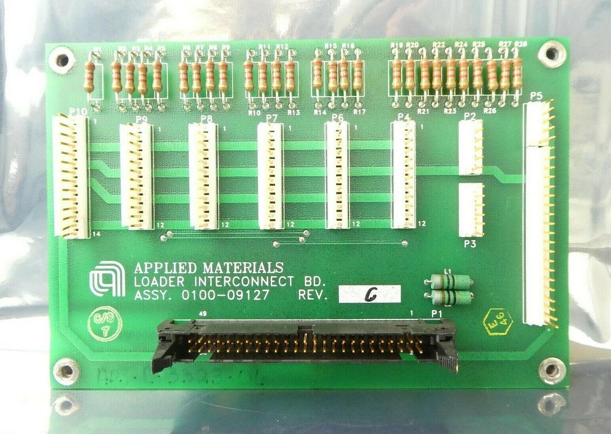Used AMAT Applied Materials 0100-09127 Loader Interconnect Board P5000 Working