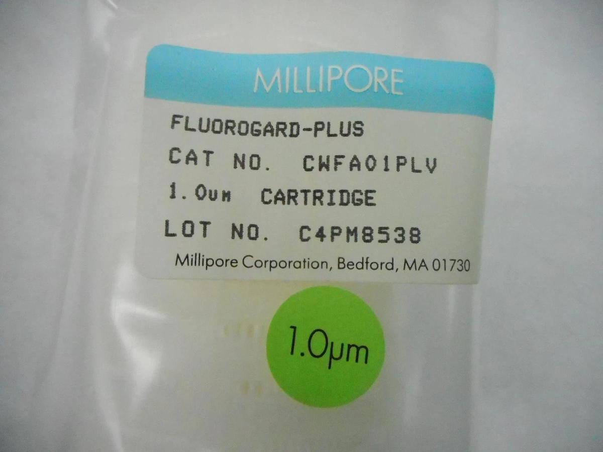 Millipore CWFA01PLV Filter Cartridge 1.0µm FLUOROGARD-PLUS Reseller Lot of 9 New