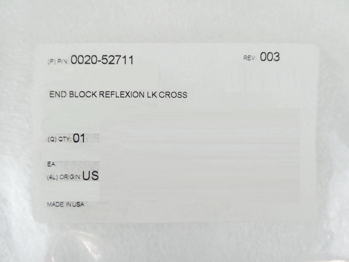 AMAT Applied Materials 0020-52711 Reflexion LK Cross End Block New Surplus