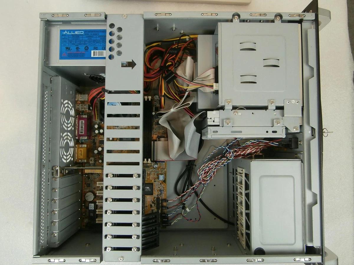 Used MeiVac 2460 Cryo and Turbo System Control Computer 1.0GHz Alcatel 2460 Working