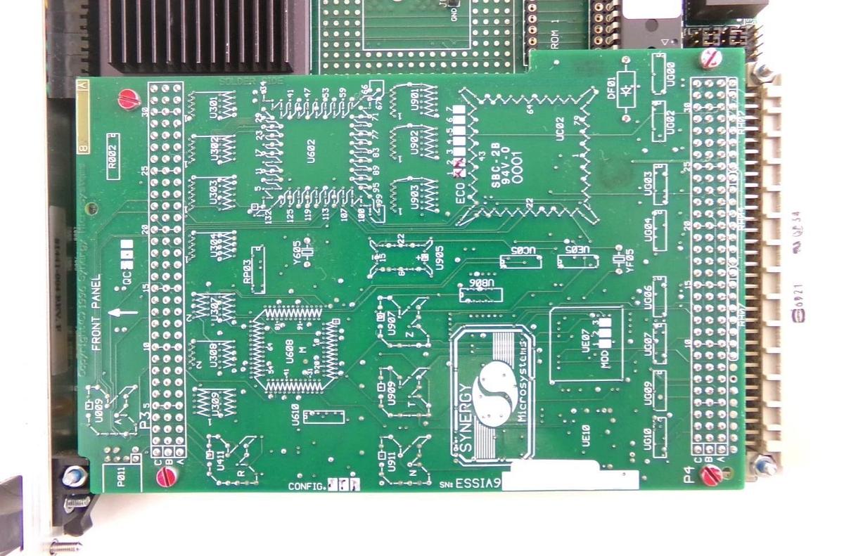 Used Synergy V452-D SBC Single Board Computer VME PCB Card 0090-76133 Untested