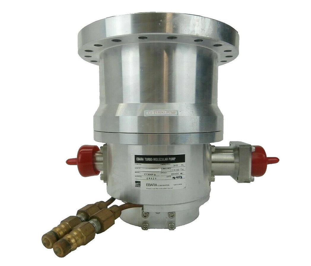 Used ET Ebara ET300P A Turbomolecular Vacuum Pump Turbo Error TRP-C Not Working As-Is