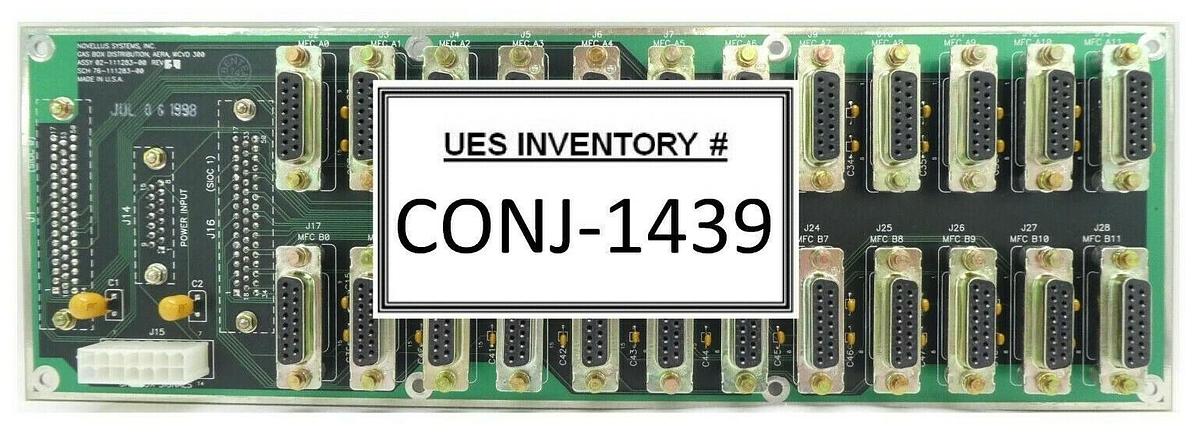 Novellus Systems 02-111283-00 Gas Box Distribution PCB AERA WCVD 300 New Surplus