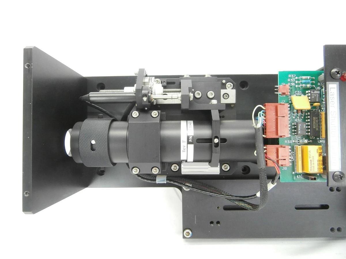 Used ESI Electro Scientific Industries LCA Laser Rail MVBE Shutter CKA 76646 73140