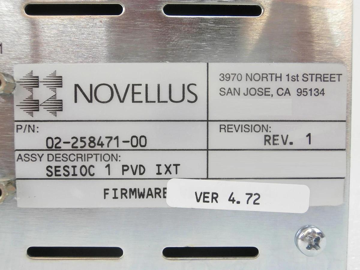 Used Digital Dynamics 02-258471-000 sioc Module IXT PVD SIOC 1 Novellus Working Spare