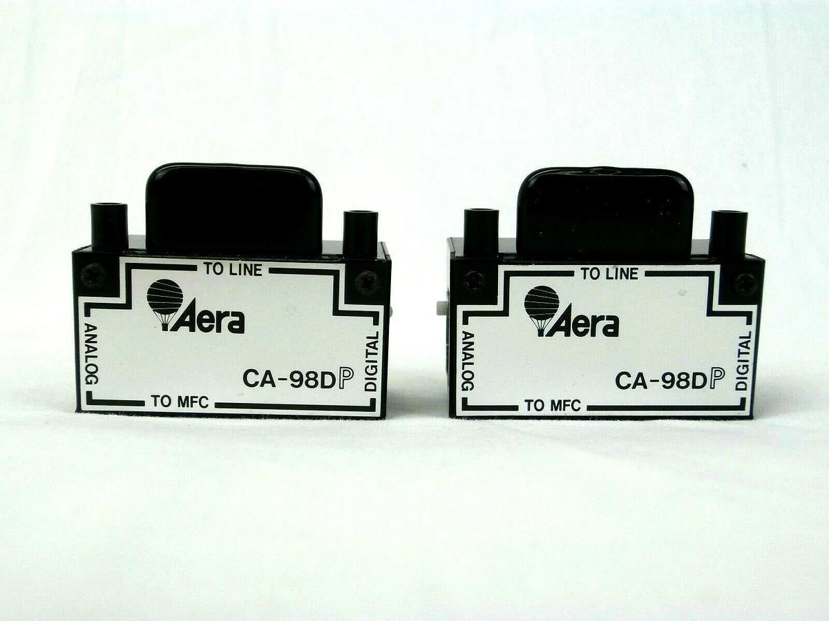 Used Aera CA-98DP Mass Flow Controller Micro to Card Edge Adapter Lot of 2 Used