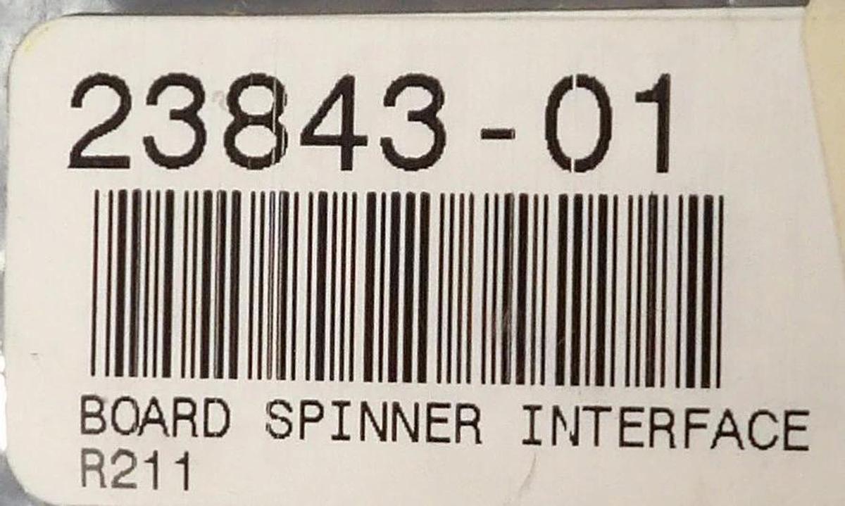 Used Semitool 23843-01 Sourcing Spinner Interface PCB Board New Surplus