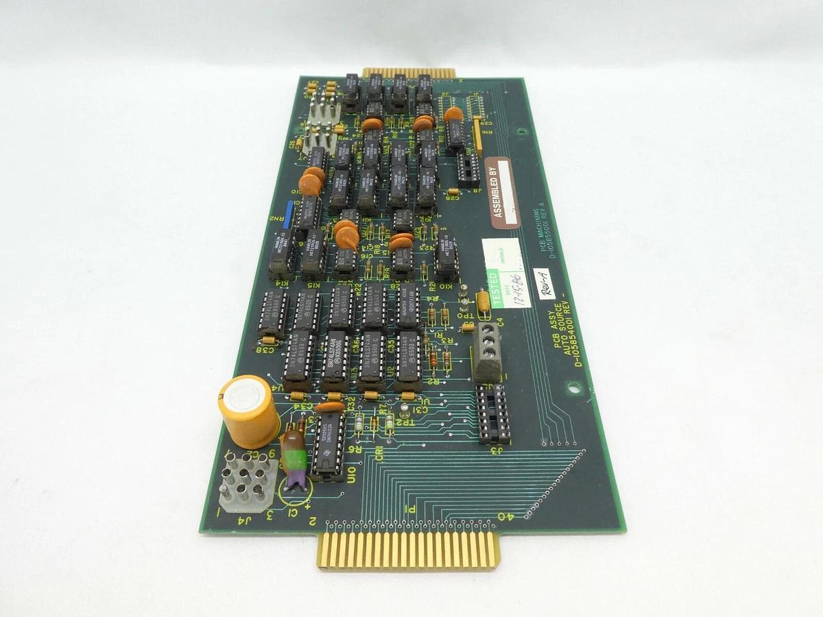 Used Varian Semiconductor VSEA D-105854001 Auto Source PCB Rev. A Working Surplus