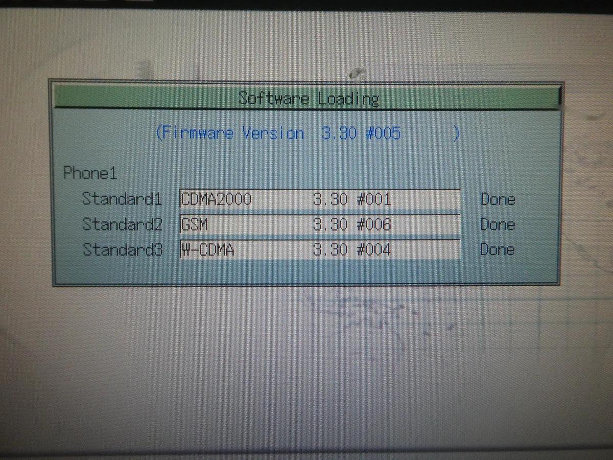 Used Anritsu MT8820A Radio Communication Analyzer 30MHz-2.7GHz Bent Connectors Spare