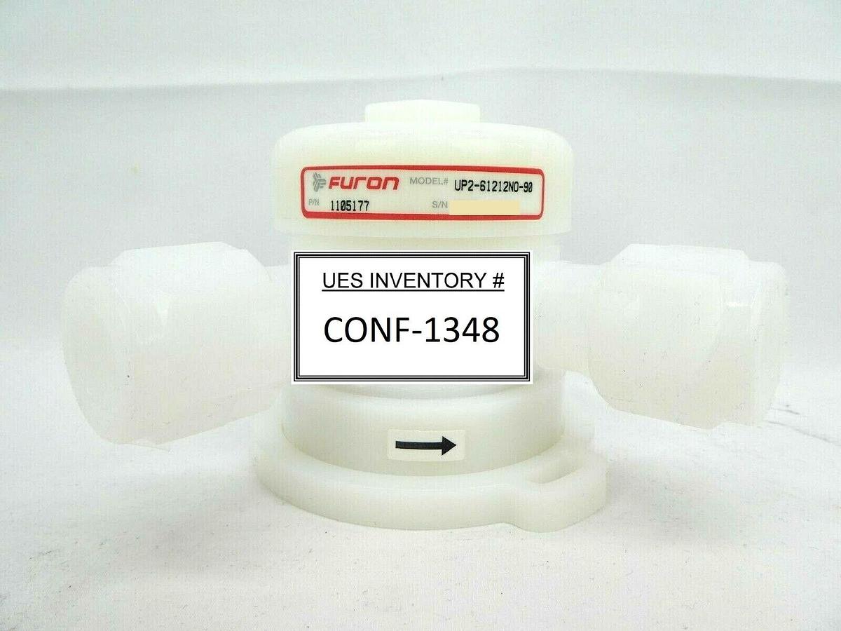 Furon 1105177 Pneumatic Normally Open Valve UP2-61212NO-90 New Surplus
