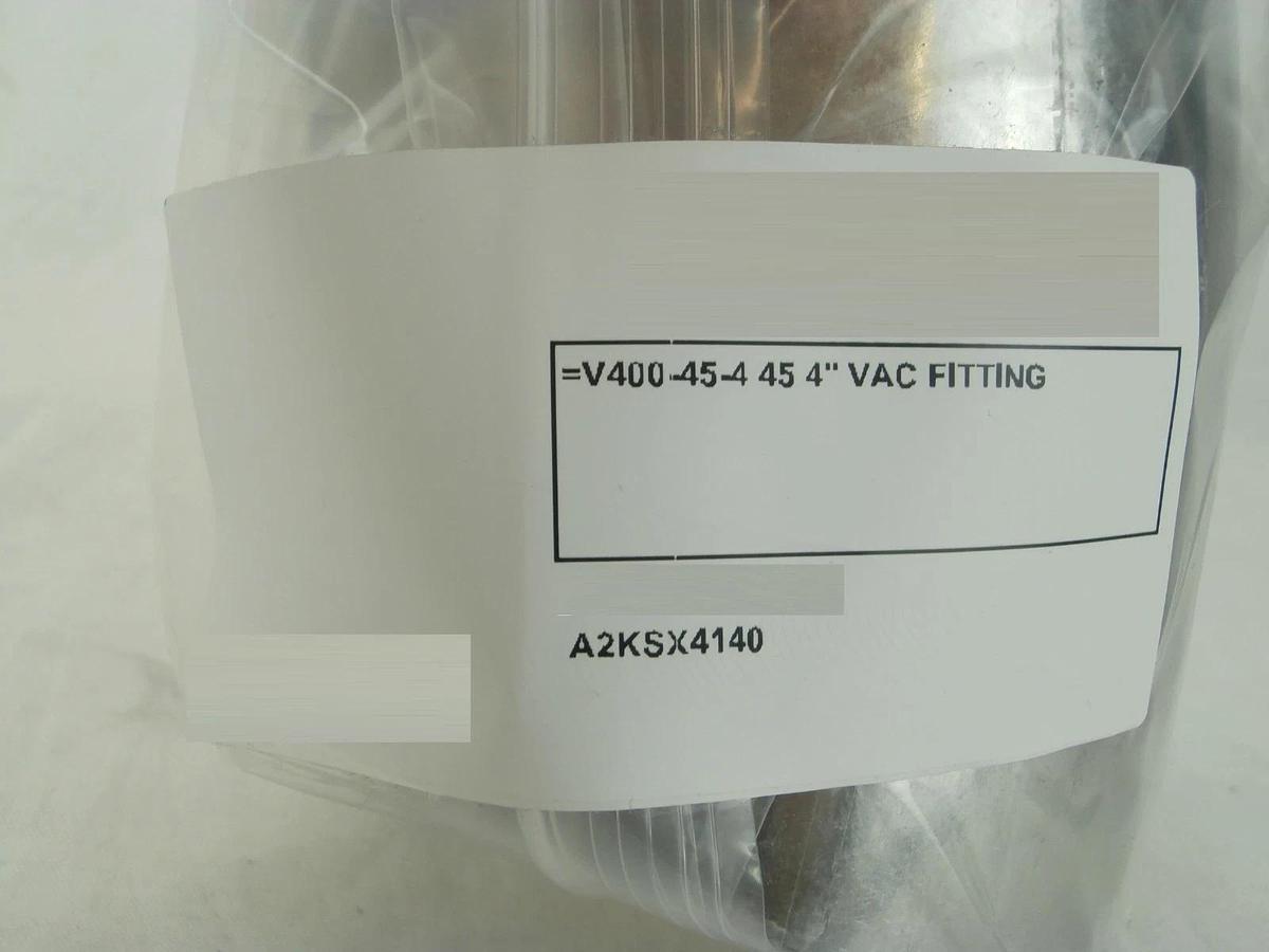 Andron A2KSX4140 Long Radius 45° Stainless UHV Elbow Fitting 2WK Lot of 2 New